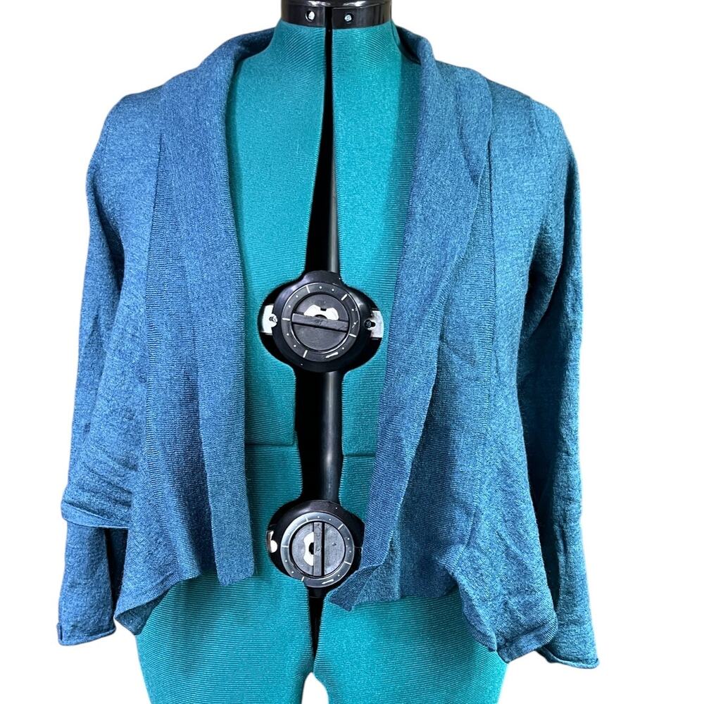 Lane Bryant Long Sleeve Shrug Sweater Plus Size 14/16 Teal